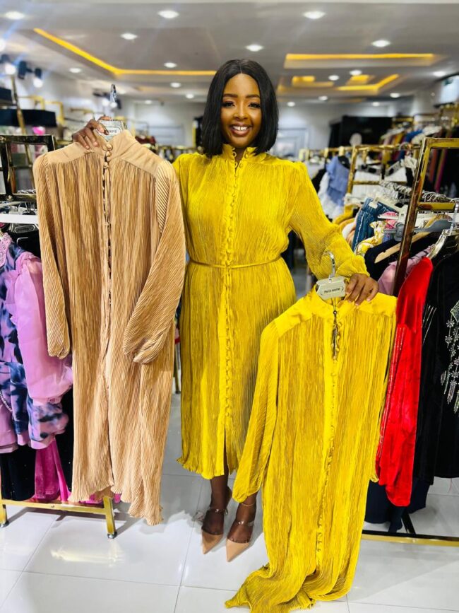 Luxury Pleated Dress – Graceful, Chic & Timelessly Elegant