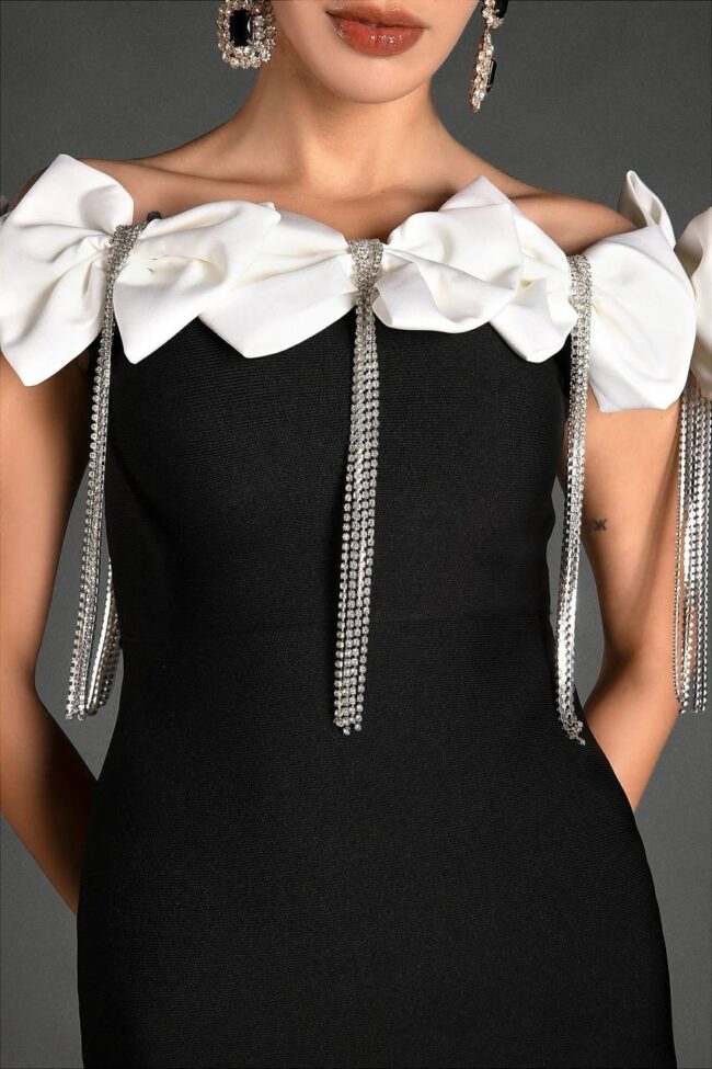 Luxury Bandage Long Dress – Sculpted Elegance & Red-Carpet Glamour - Image 5