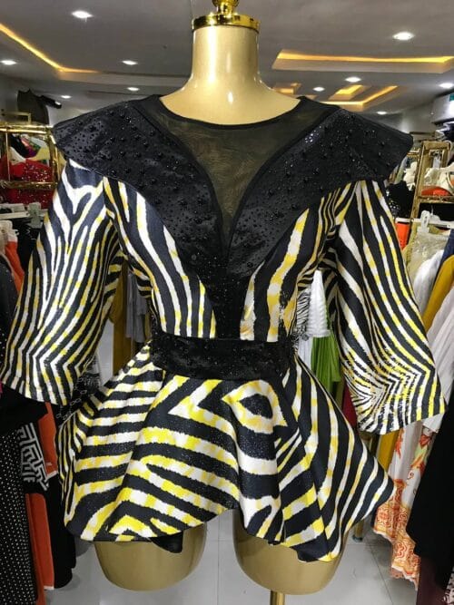 Teamo Peplum Top