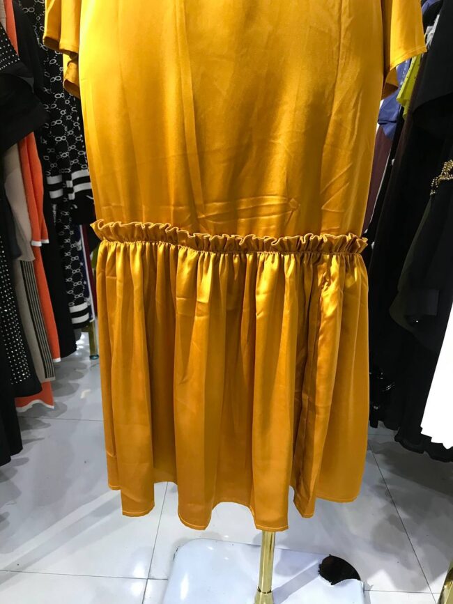 Silky hem dress - Image 2