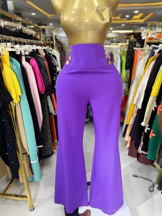 Polepole Purple Pant