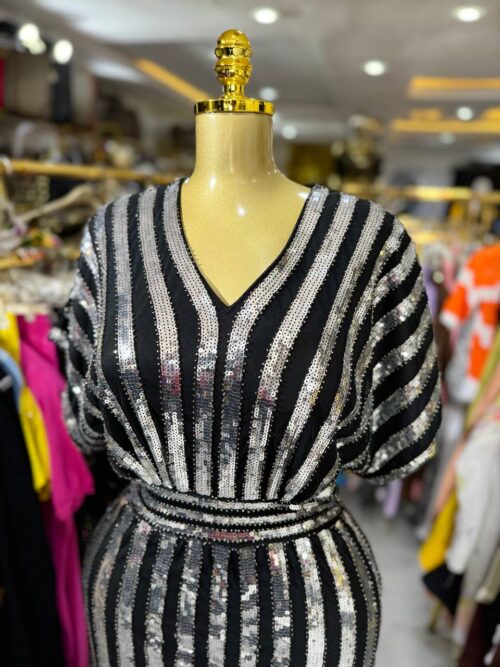 Vintage silver dress