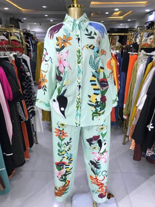 Luxury Floral PJ Set