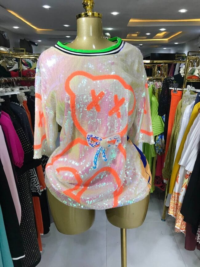 Sequin Dress Top - Image 5