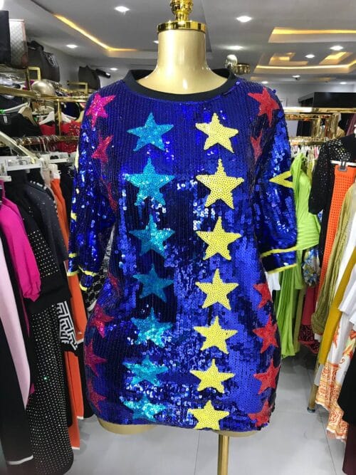 Sequin Dress Top