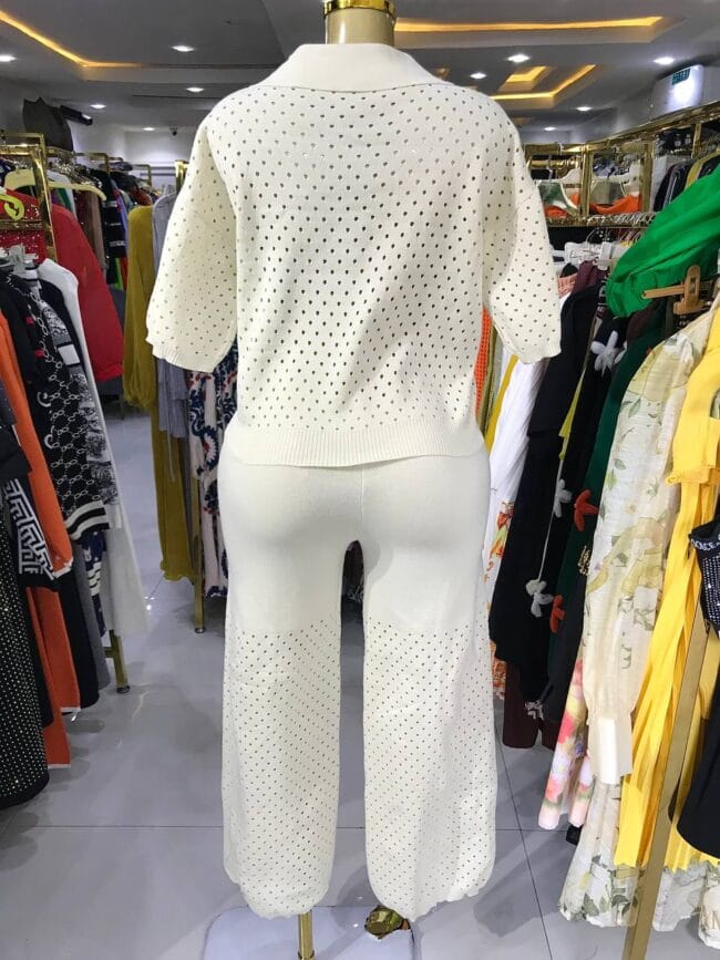 Perforated Sweat Set - Image 3