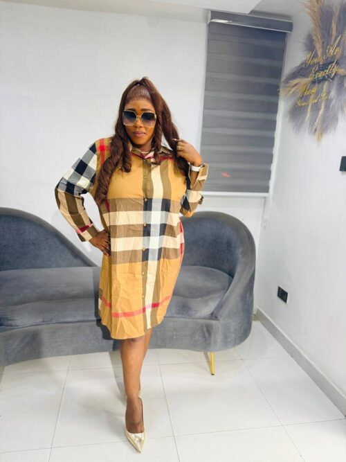 Burberry shirt dress