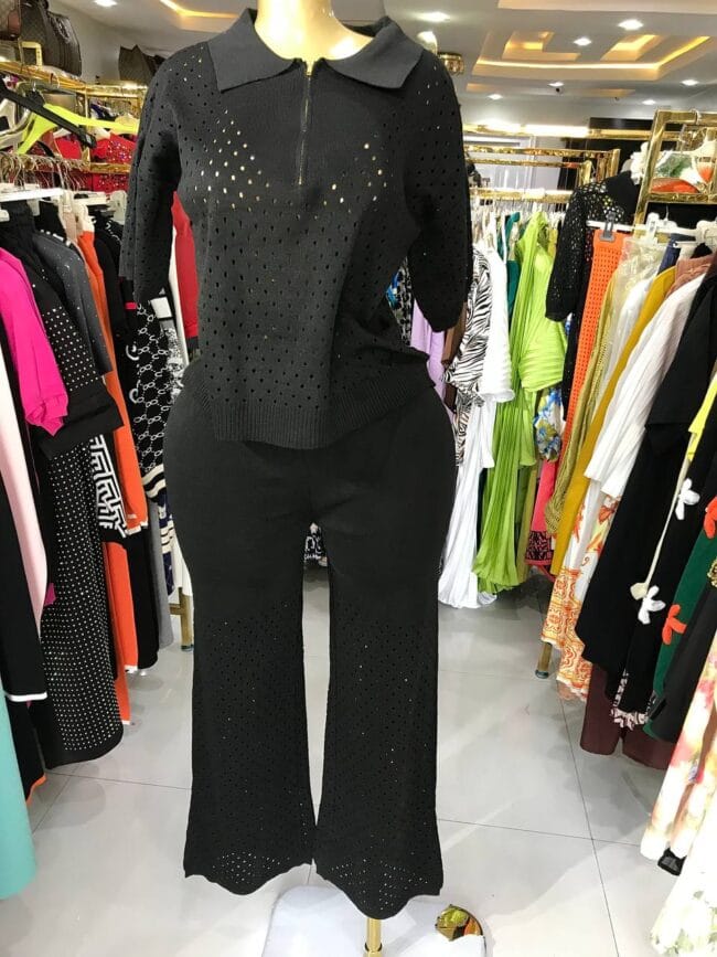 Perforated Sweat Set - Image 4