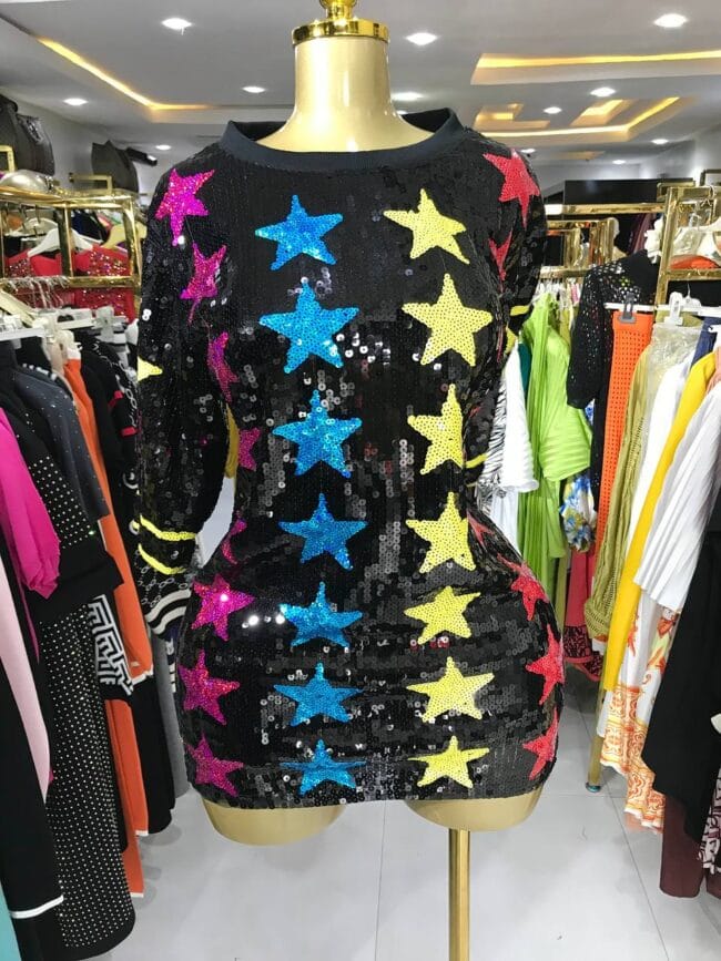 Sequin Dress Top - Image 2