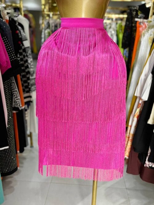 Luxury Fringe Skirt