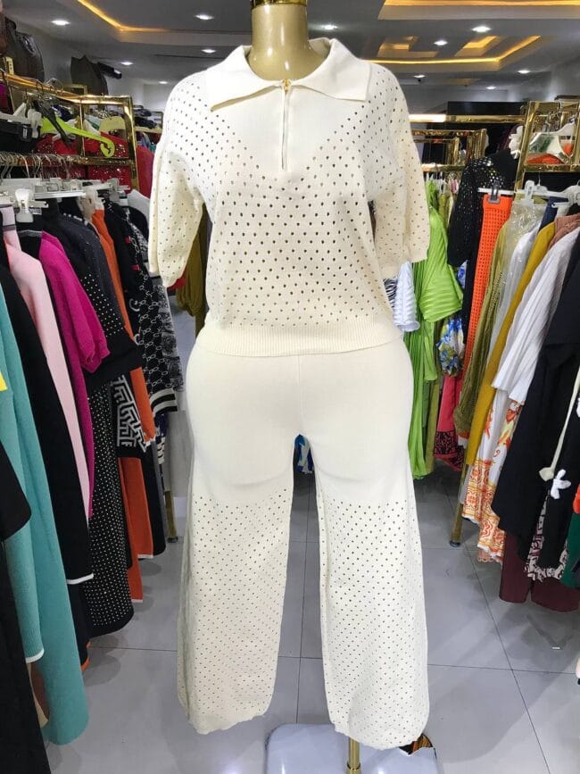 Perforated Sweat Set - Image 2