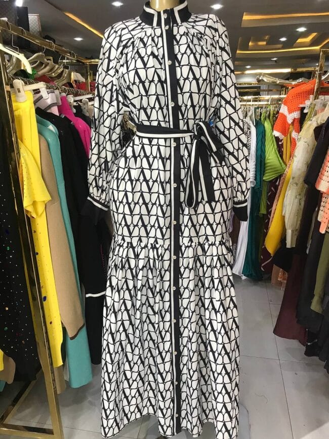 Valentino Silky Dress - Image 4