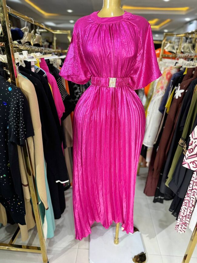 Metallic Sunray dress - Image 3