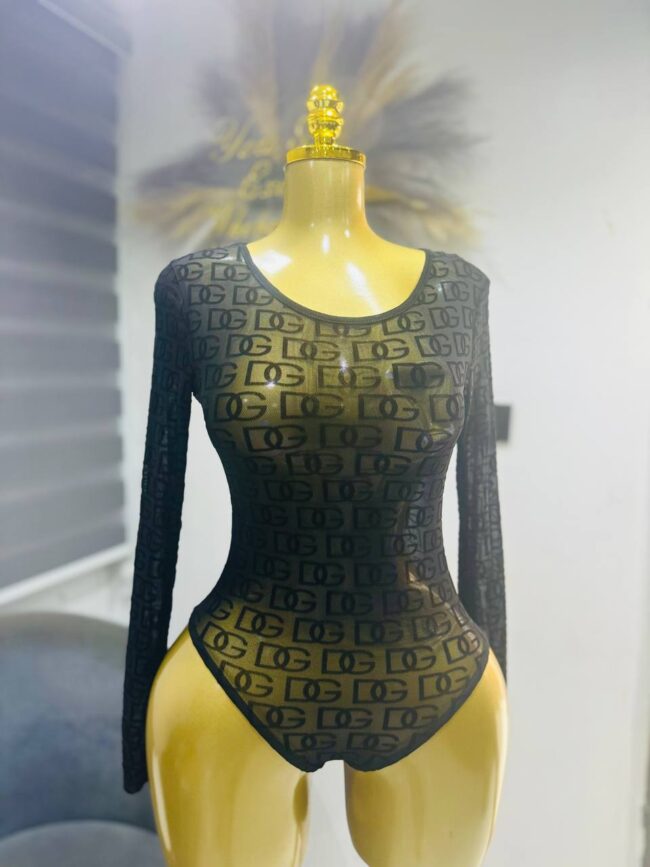 Mesh top bodysuit - Image 2