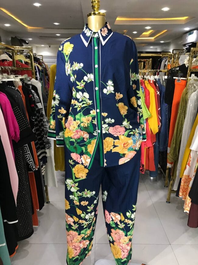 Luxury Floral PJ Set - Image 2