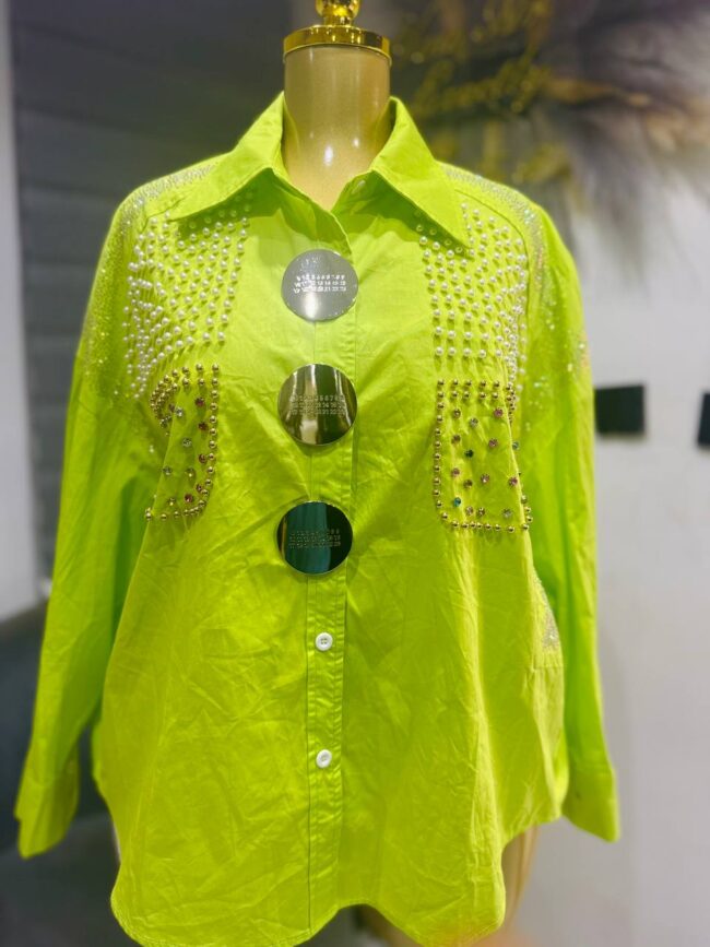 Studded shirt top - Image 3