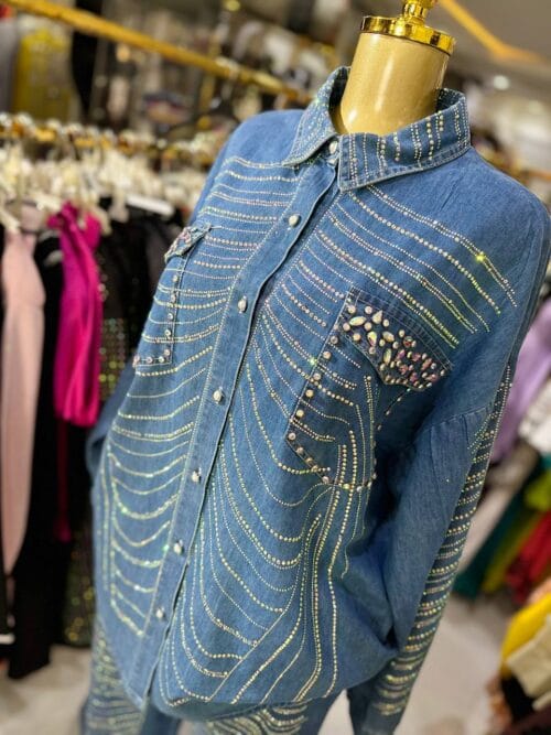 Stoned Denim Set