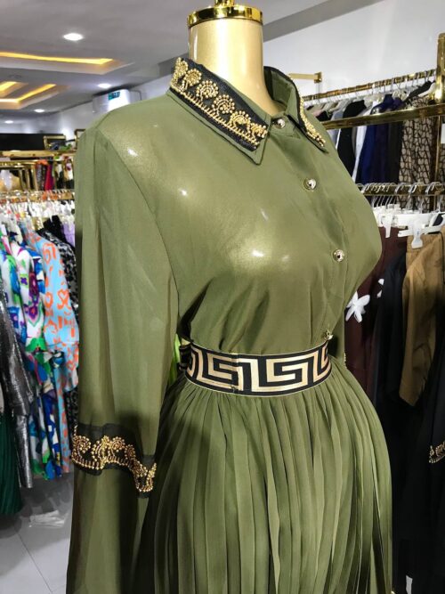 Versace chiffon skirt set