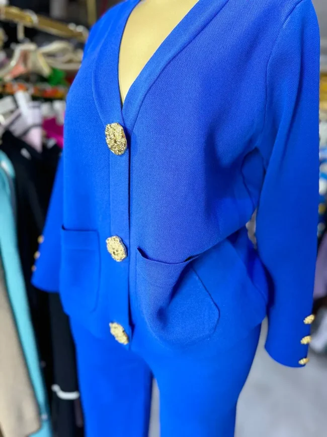 Bold button tracksuit - Image 2