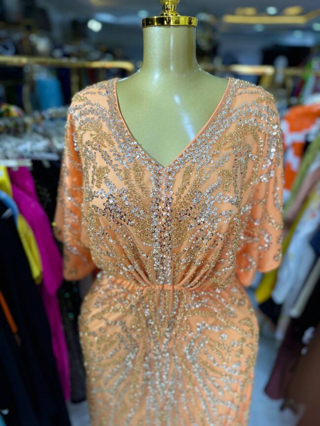 Vintage beaded dress - Image 3