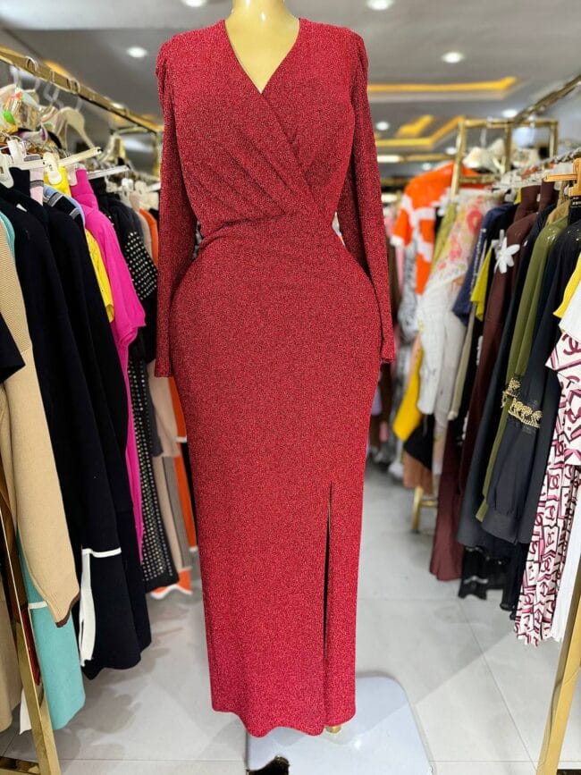 Shimmer evening dress - Image 3
