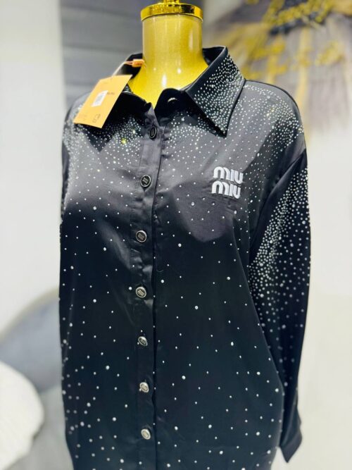 Miumiu silky shirt