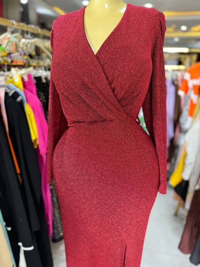 Shimmer evening dress - Image 2