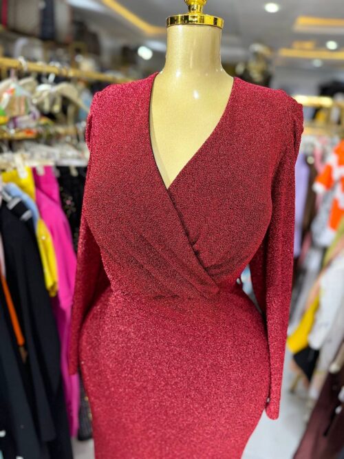 Shimmer evening dress