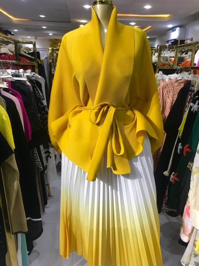 Miyaki Plitted Skirt Set - Image 2