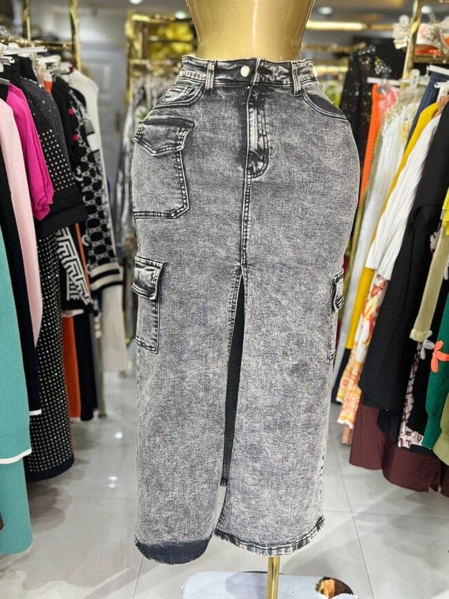Combat Jean Skirt - Image 3