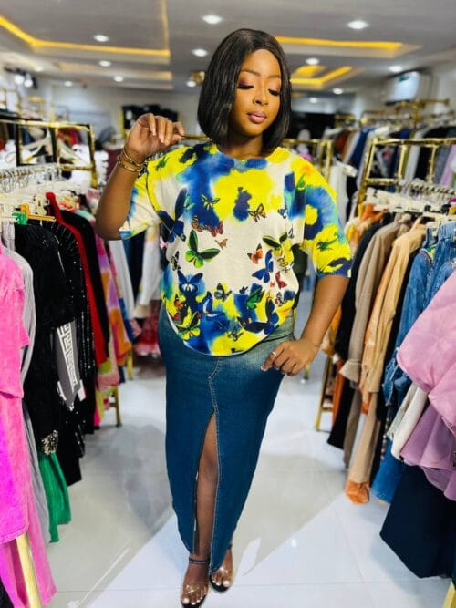 Floral Sweat Top