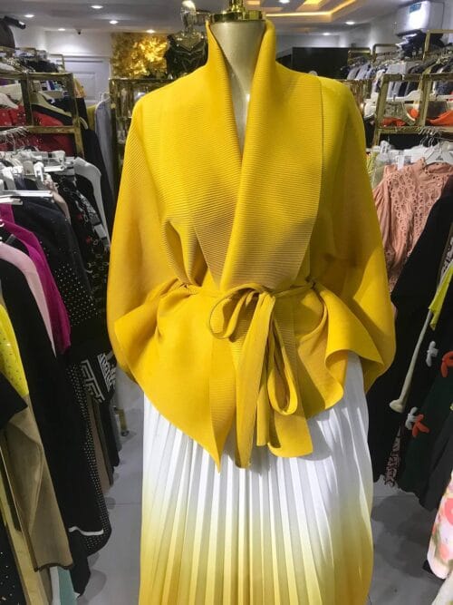 Miyaki Plitted Skirt Set