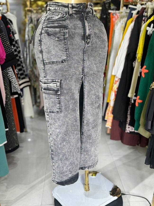 Combat Jean Skirt - Image 4