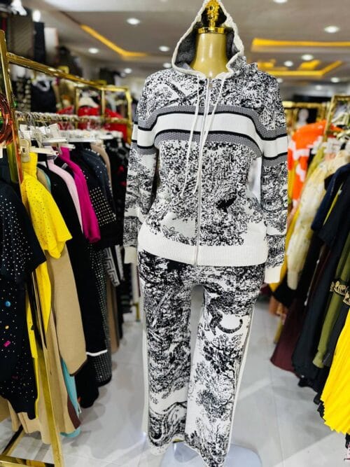 Hoodie Monochrome Tracksuit